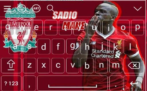 Sadio Mane Theme Keyboard screenshot 3