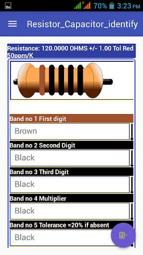 Resistor Capacitor Inductor screenshot 1