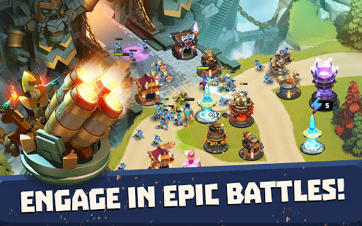 Castle Creeps TD - Epic tower defense 7 تصوير الشاشة