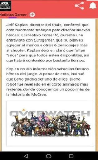 Noticias Gamer screenshot 1