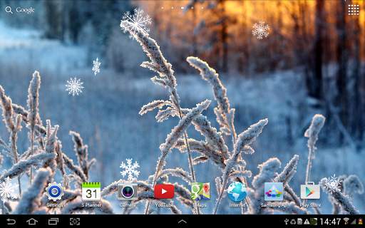 Winter Flowers Live Wallpaper screenshot 10
