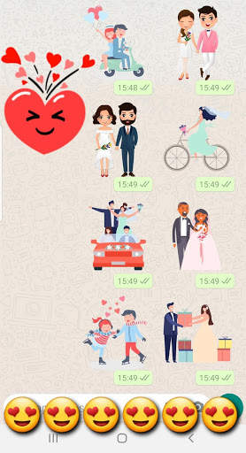 Love Stickers For WhatsApp - WAStickerApps screenshot 6