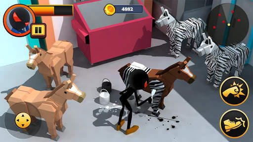 Criminal Stickman Escape 3D screenshot 13