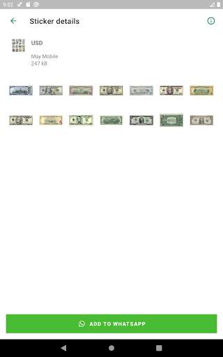 WA Sticker Money 2020 screenshot 13