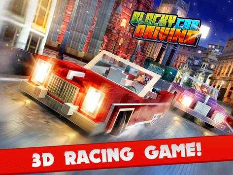 Blocky Car Driving Simulator screenshot 5