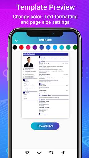 Resume Builder App, CV maker screenshot 4