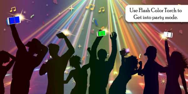 Colorful Disco Flashlight screenshot 1