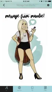 Mandie Sue App screenshot 2