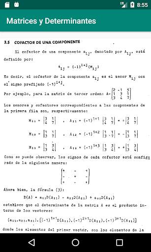 Matrices y Determinantes screenshot 6