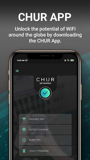 CHUR Networks - Fast, Unlimited WiFi screenshot 1
