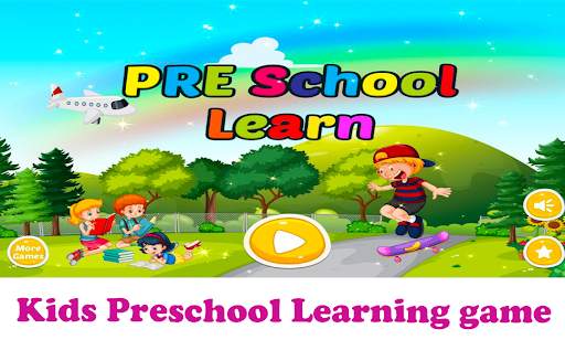 Kids Preschool Learning Game скриншот 1
