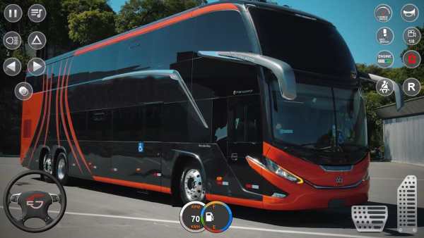 Real public Bus simulator 2022 screenshot 1