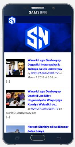 Somali News screenshot 3