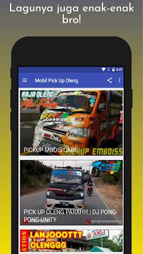 Mobil Pick Up Oleng screenshot 3