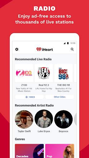 iHeart: Music, Radio, Podcasts screenshot 4
