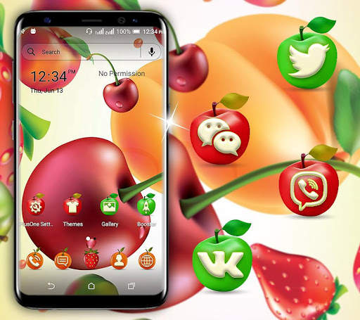 Fruit Launcher Theme screenshot 1