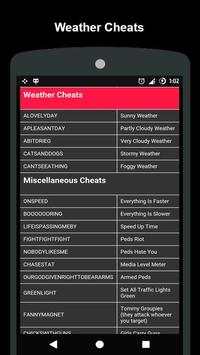 Cheat Codes for GTA Vice City screenshot 6