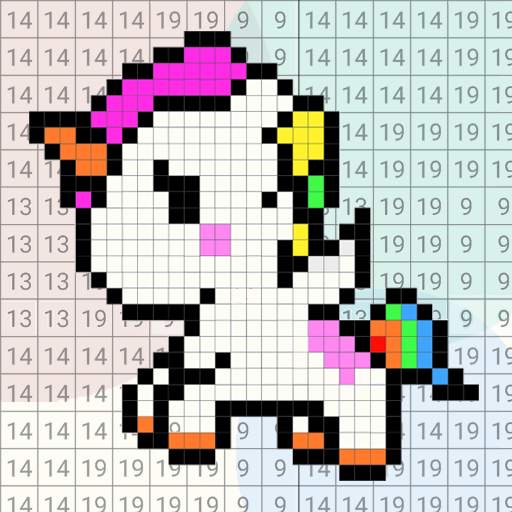 Pixel Unicorn: Color By Number 12.1.8