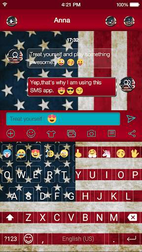 American Emoji Keyboard screenshot 4