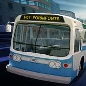 Taman penumpang bus gratis itu logo