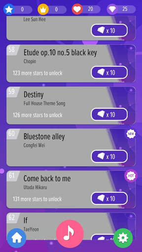 Magic Music Tiles - Tap Tap Piano screenshot 1