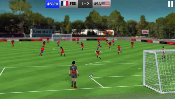 Calcio Lega Evoluzione 2019: Gioca a Score Game screenshot 1