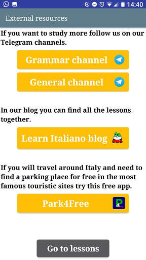 Learn Italiano - Study Italian screenshot 4