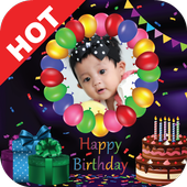 Birthday Frames Photo icon