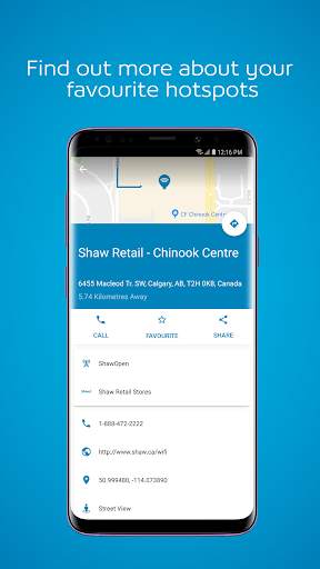 Shaw Go WiFi Finder screenshot 2