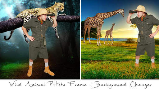 Wild Animal Photo Frames - Background Eraser screenshot 7