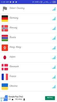 Luxury VPN 4 تصوير الشاشة