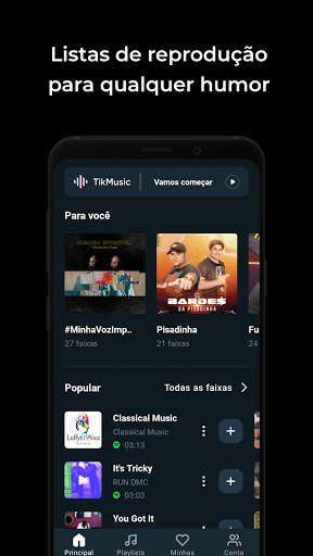 TikMusic - músicas e playlists famosas em 2021 screenshot 3
