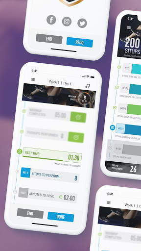 0-200 Situps Abs Trainer screenshot 6