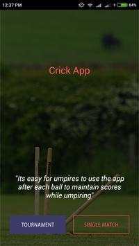 Cricket Score Board screenshot 1