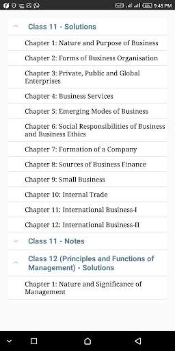 Class 11th-12th Business Studies NCERT Solutions screenshot 3