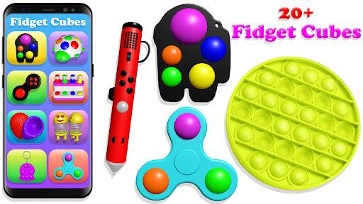 Fidget Toys Pop It Anti stress and Calming Games screenshot 1