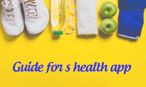 Tips for S Health App Samsung 2K20 screenshot 1