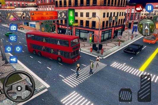 New City Bus Driver Simulator 2018 Pro Game screenshot 4