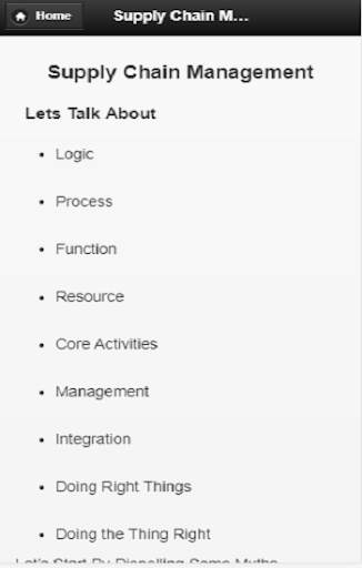 Supply Chain Management screenshot 2