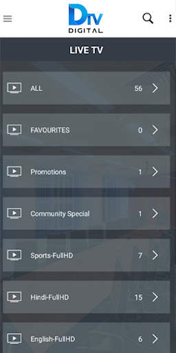 Digital TV screenshot 3
