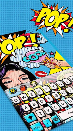 Pop style panda keyboard screenshot 1