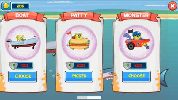 Shark vs Spongebob Squarepant screenshot 3