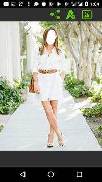 Women White Dress Fashion screenshot 7