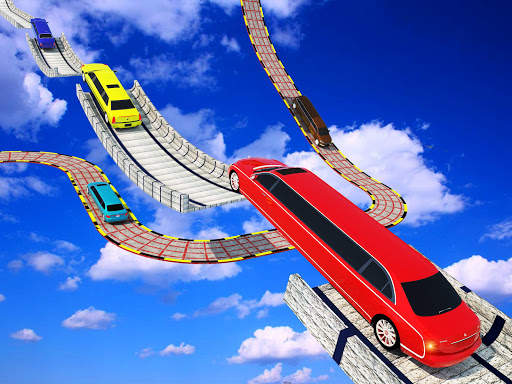 Limousine Racing Climb Stunts: GT Car Racing Games screenshot 5