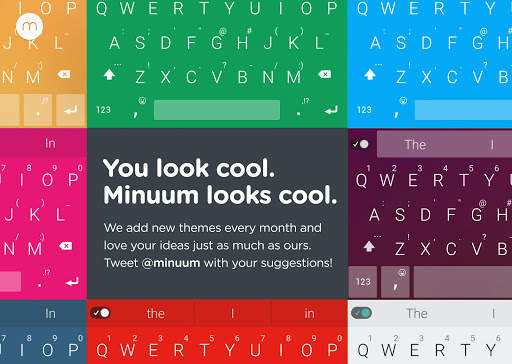 Minuum Keyboard   Smart Emoji स्क्रीनशॉट 4