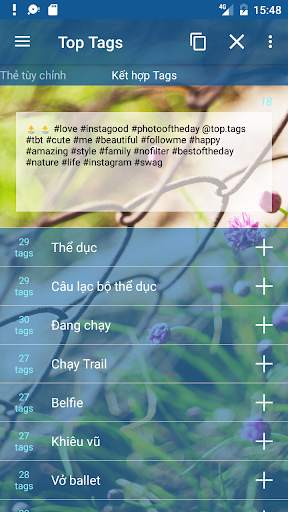 Top Tags for Likes: Best Popular Hashtags screenshot 2