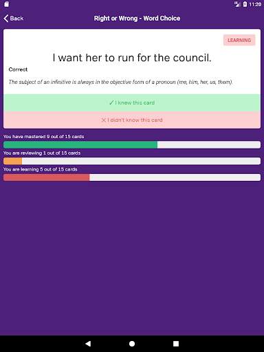 English Grammar Practice screenshot 8
