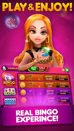 Bingo 90 Live: Vegas Slots screenshot 1