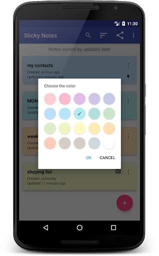 Sticky Notes - Widget, Notepad, To do, Color notes screenshot 6