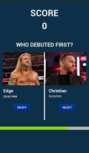 Guess WWE Debut - WWE Fan Trivia Game screenshot 7